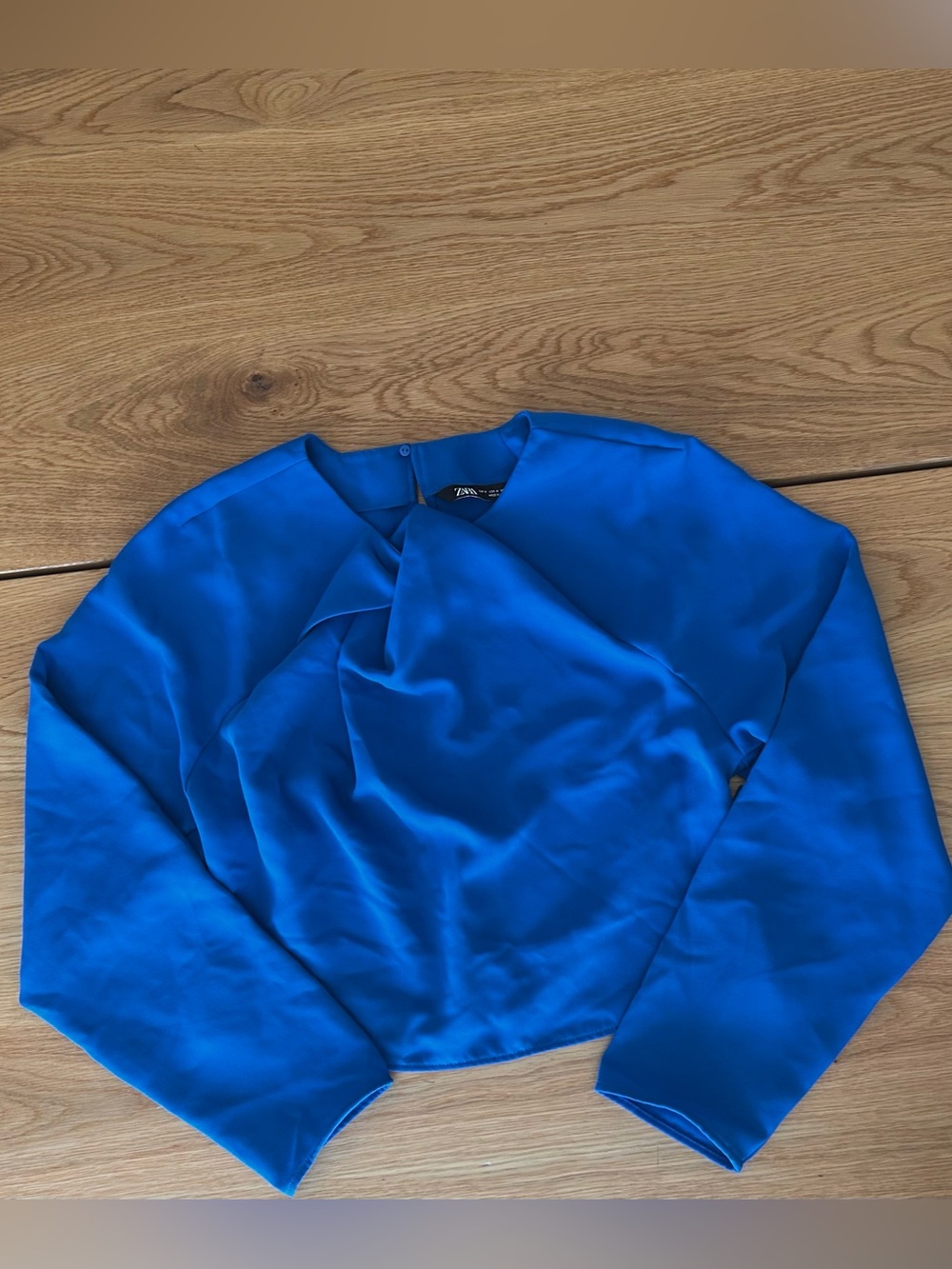 Zara Royal Blue Blouse